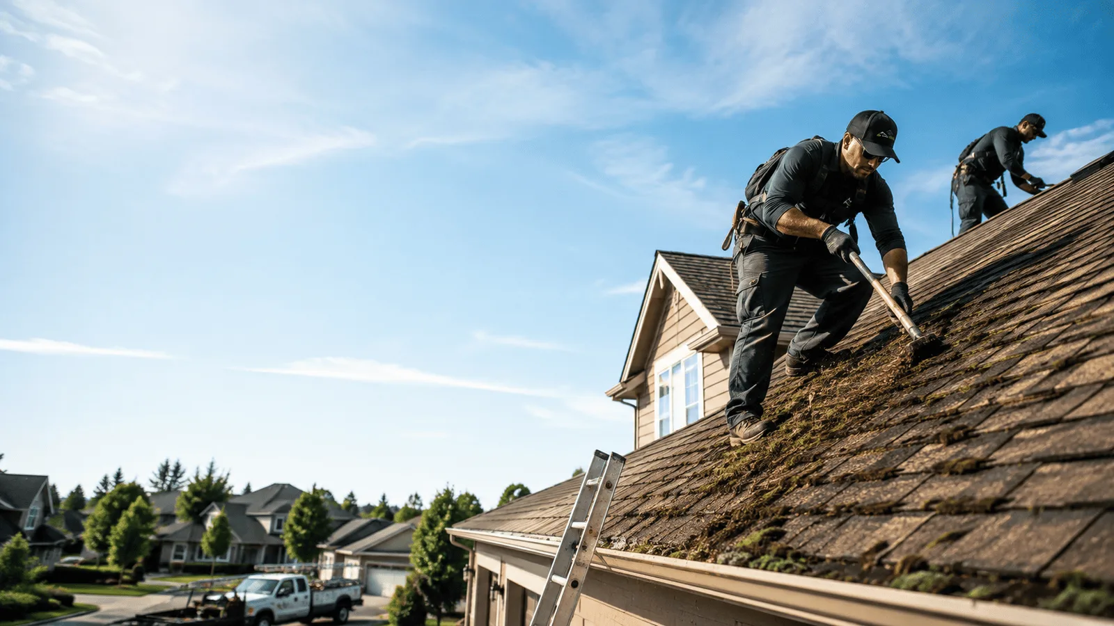 Roof Moss Removal in Thatcher, ID near me